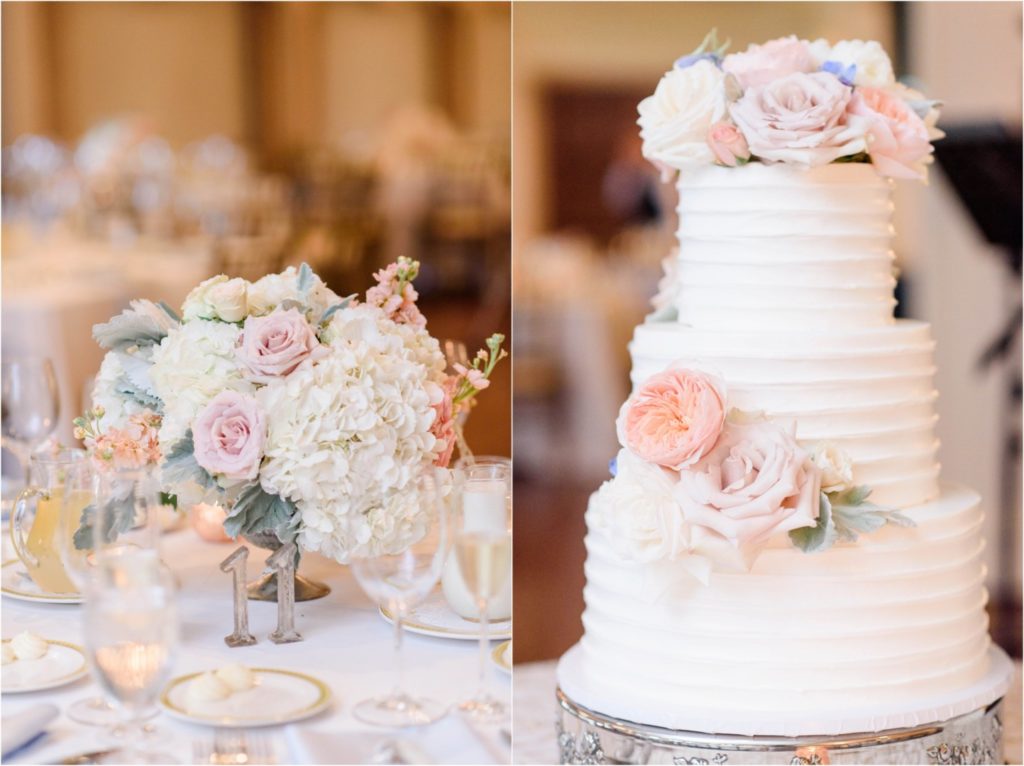 Oakmont-Country-Club-Wedding Bouquet Cake